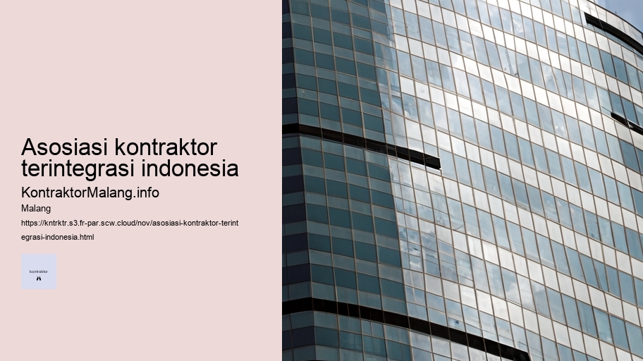 asosiasi kontraktor terintegrasi indonesia